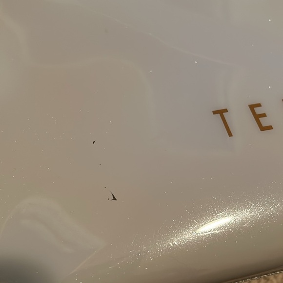 🌸Authentic Grey Frenchie Dog Ted Baker Large Icon Tote Bag with Matching Pouch - Picture 8 of 9